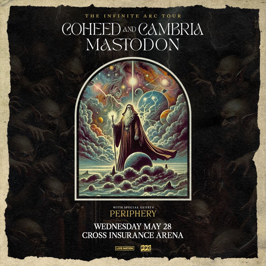 Coheed and Cambria with Mastodon at Cross Insurance Arena