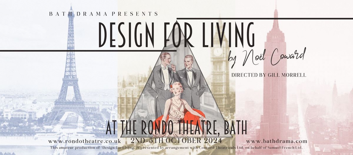 No\u00ebl Coward's 'Design for Living' at the Rondo Theatre