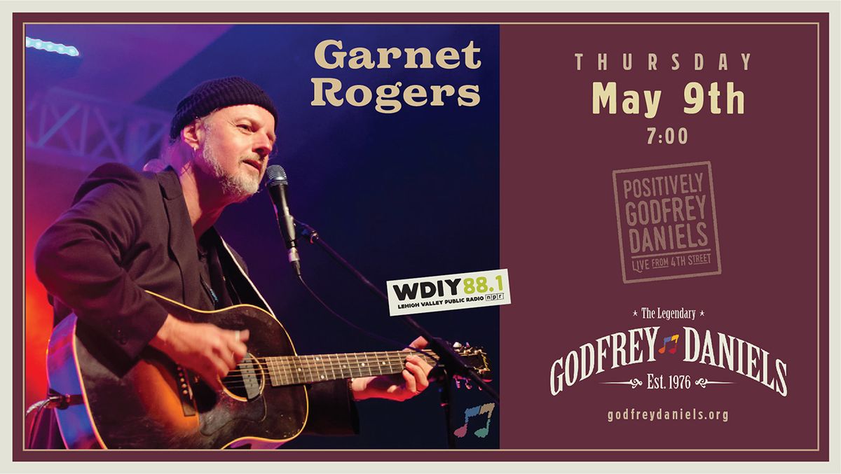 ? SOLD OUT! ?? Garnet Rogers \u2013 Canadian Folk Music Legend and Author