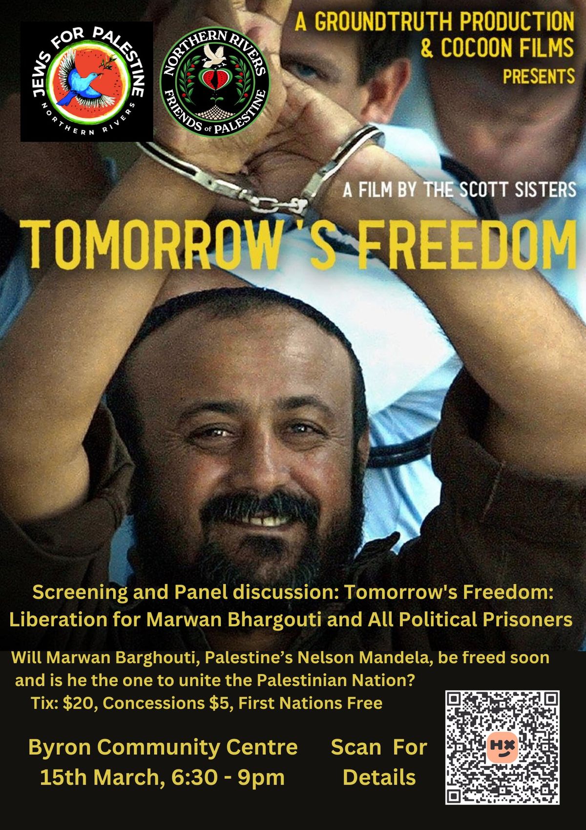 Tomorrow's Freedom: Liberation for Marwan Bhargouti and All Political Prisoners