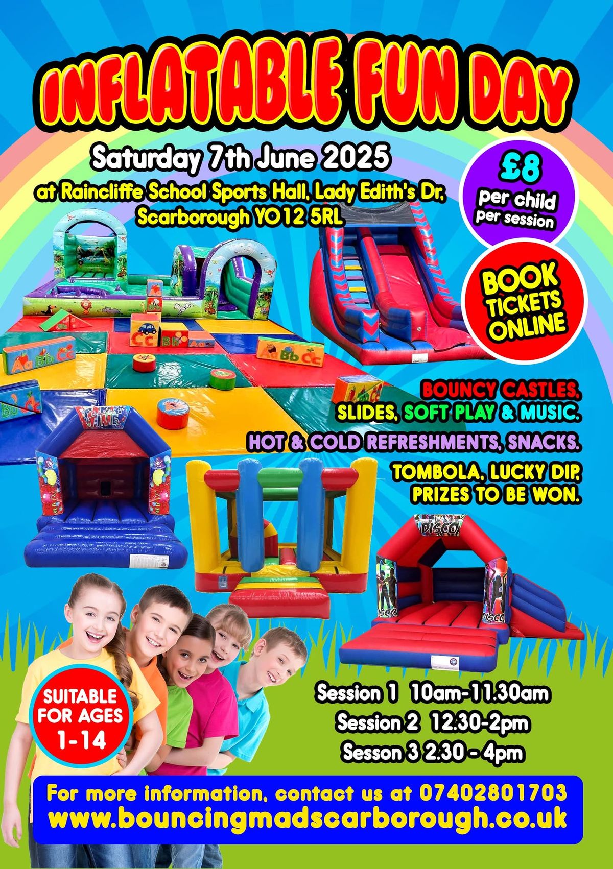 Bouncing Mad Inflatable Fun Day 7th June 2025