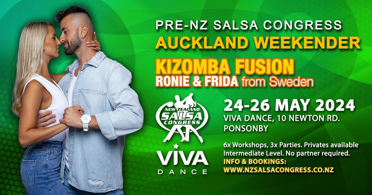 KIZOMBA Fusion - RONIE & FRIDA Auckland Weekender