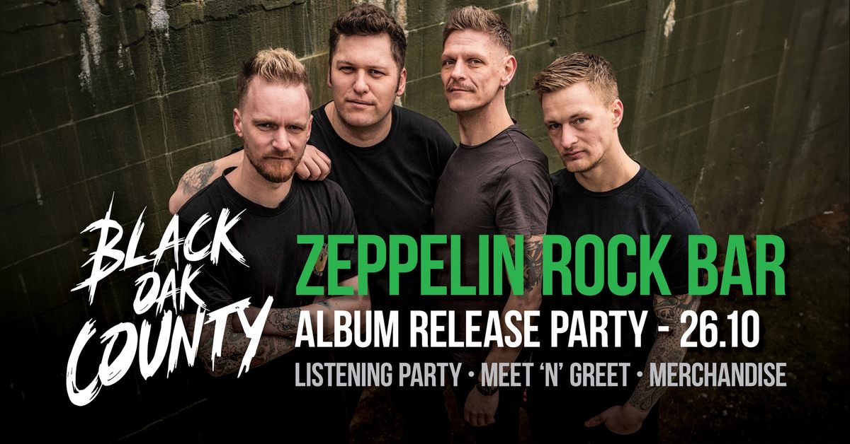 Black Oak County album release party @Zeppelin Rock Bar