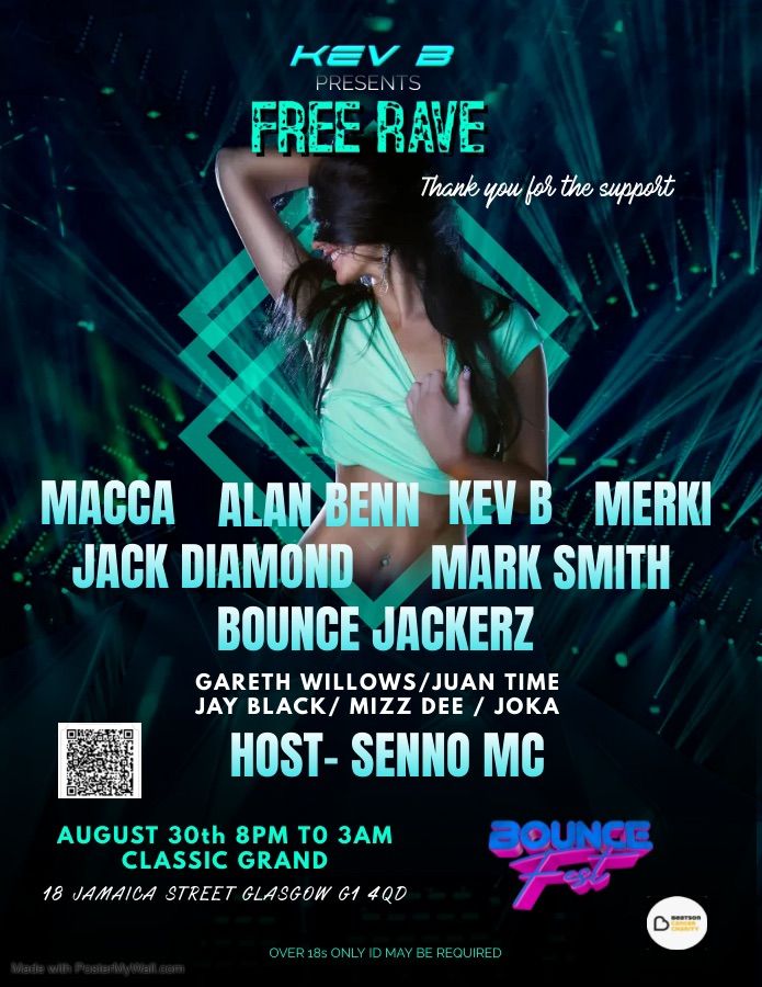 Kev B strictly Madness Free Rave 