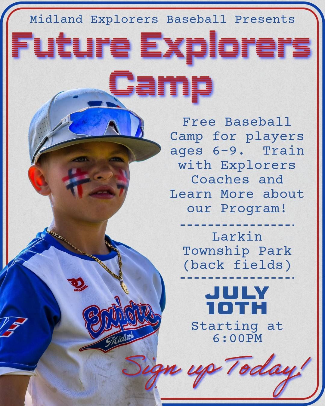 Future Explorers Baseball Camp