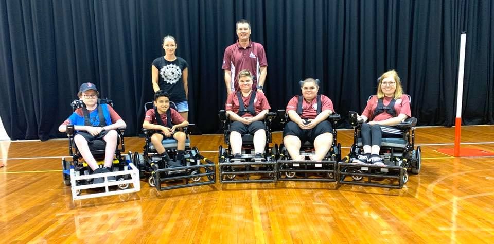 North Auckland Powerchair Football training 