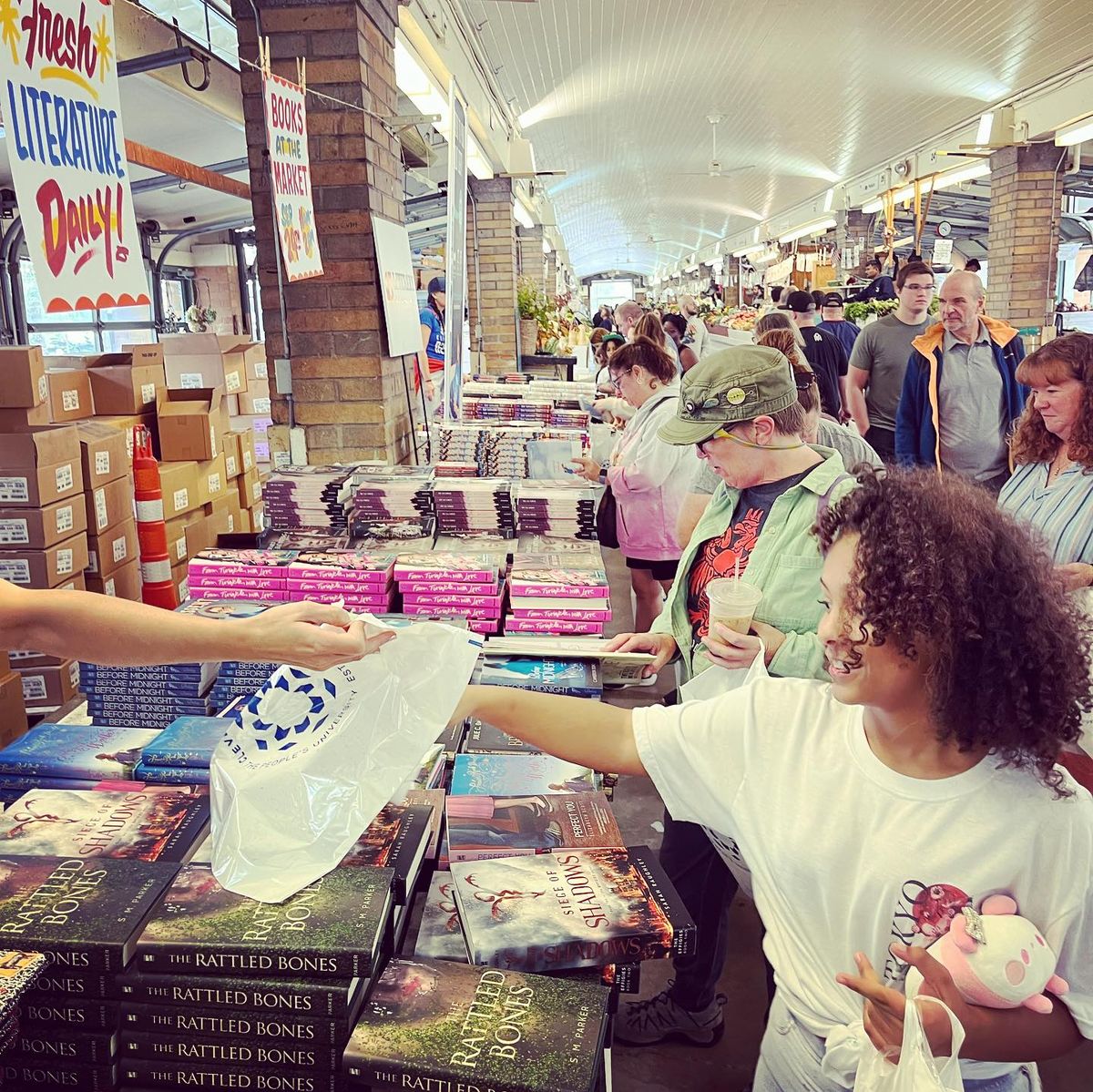 Free Book and Comic Giveaway at West Side Market