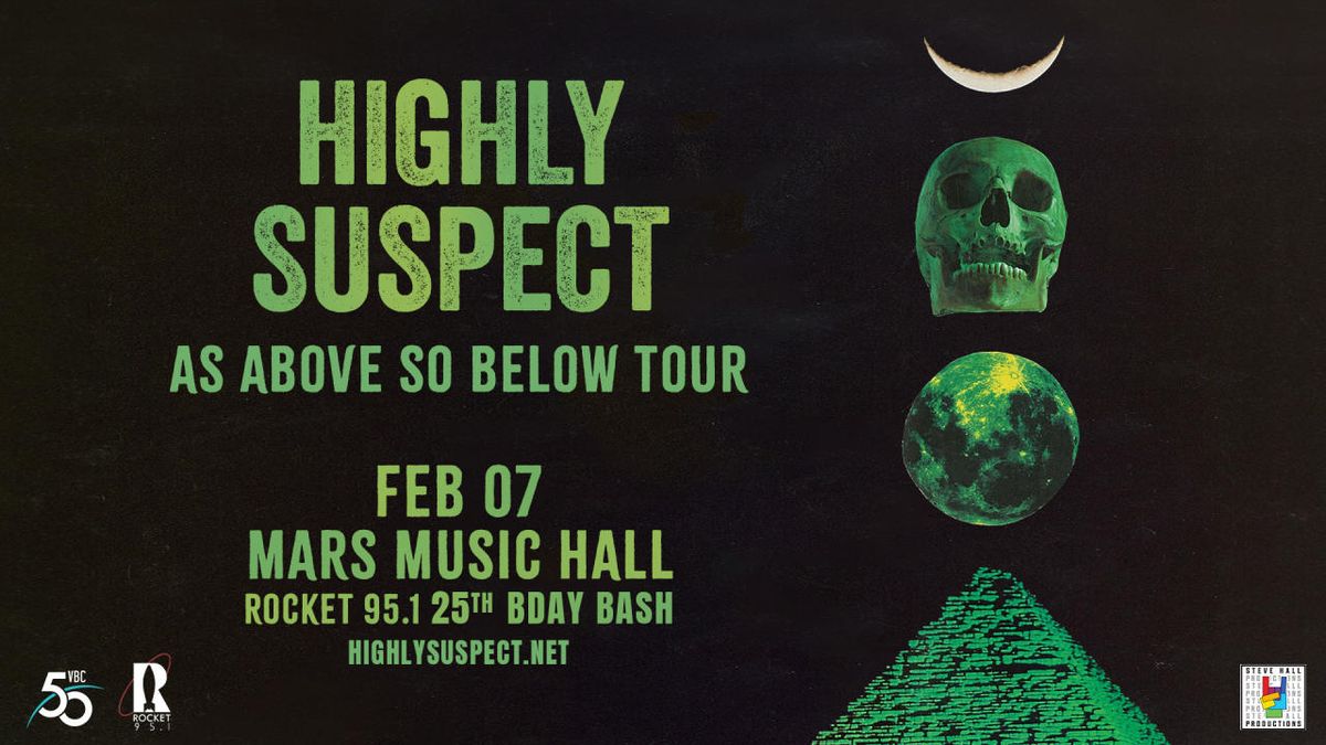 Highly Suspect at Mars Music Hall at the Von Braun Center