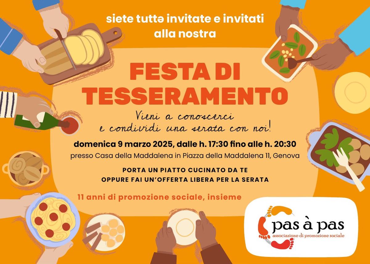 Festa di tesseramento 2025