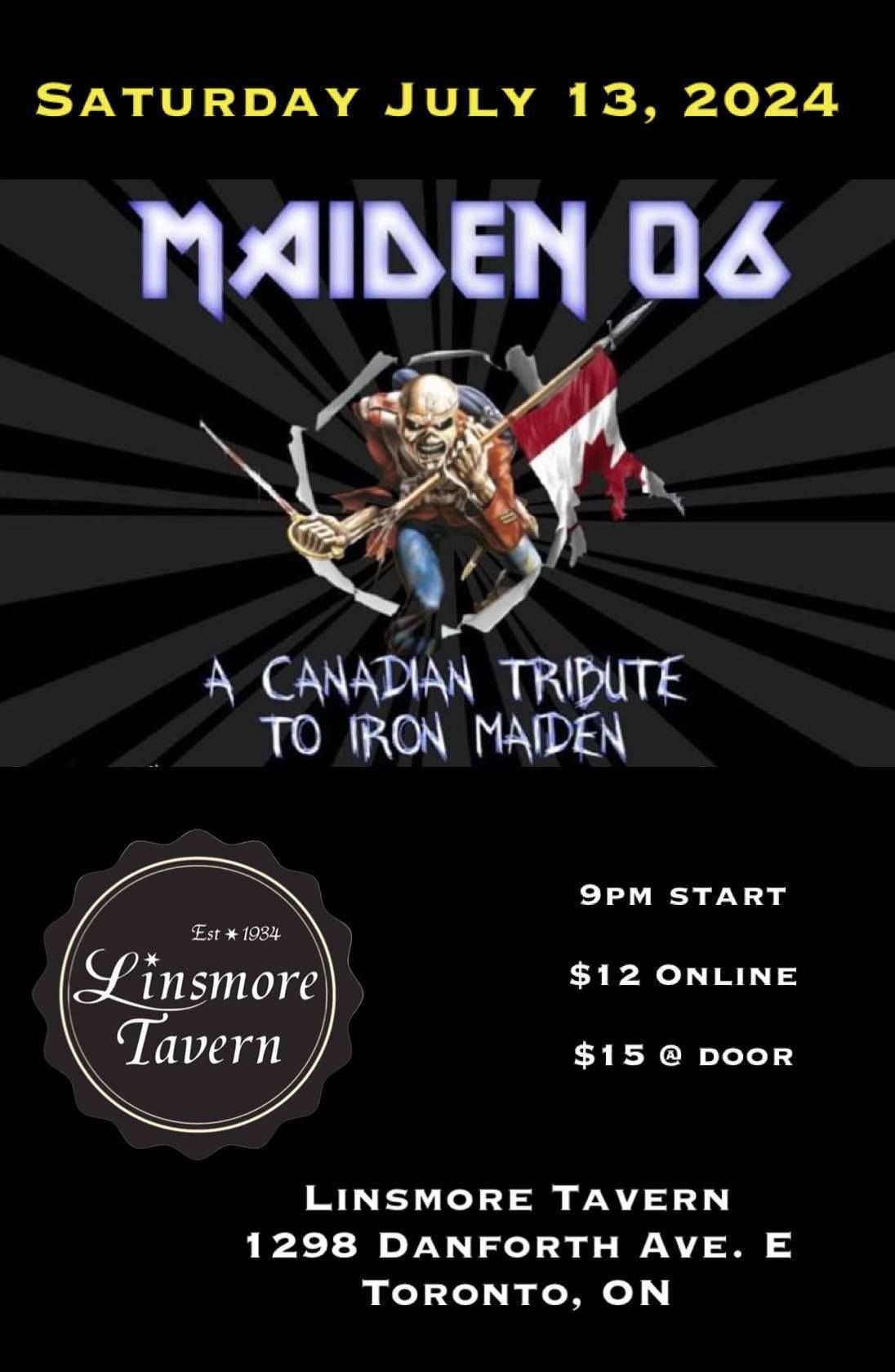 Maiden 06 A Canadian Iron Maiden Tribute Live at the Linsmore Tavern!