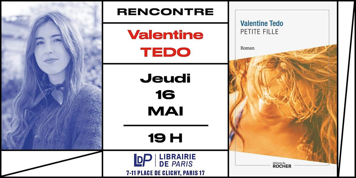 Valentine Tedo \u00e0 la Librairie de Paris
