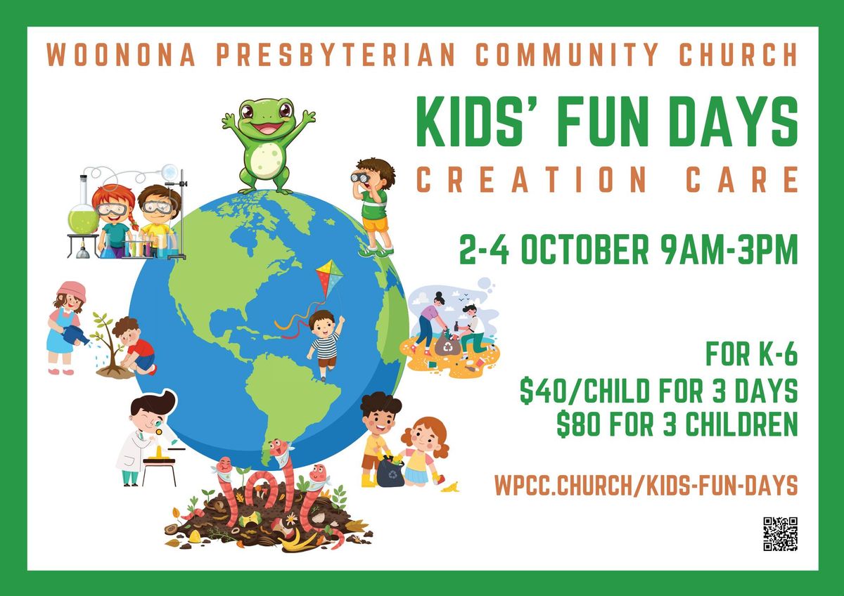 Kids' Fun Days - Creation Care