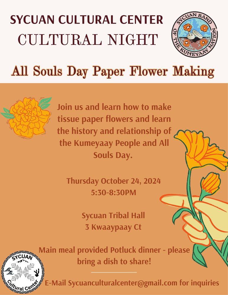 All Souls Day Paper Flower Making 