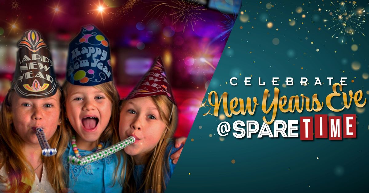 Family New Year's Eve Parties @ Spare Time Entertainment