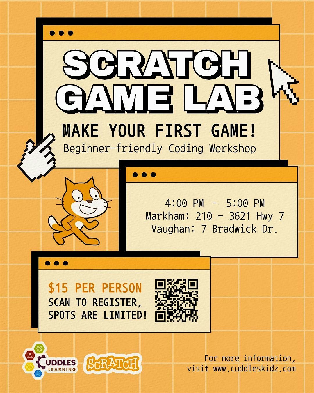 Scratch Game Lab, 3621 Hwy 7 #210, Markham, 26 November 2025