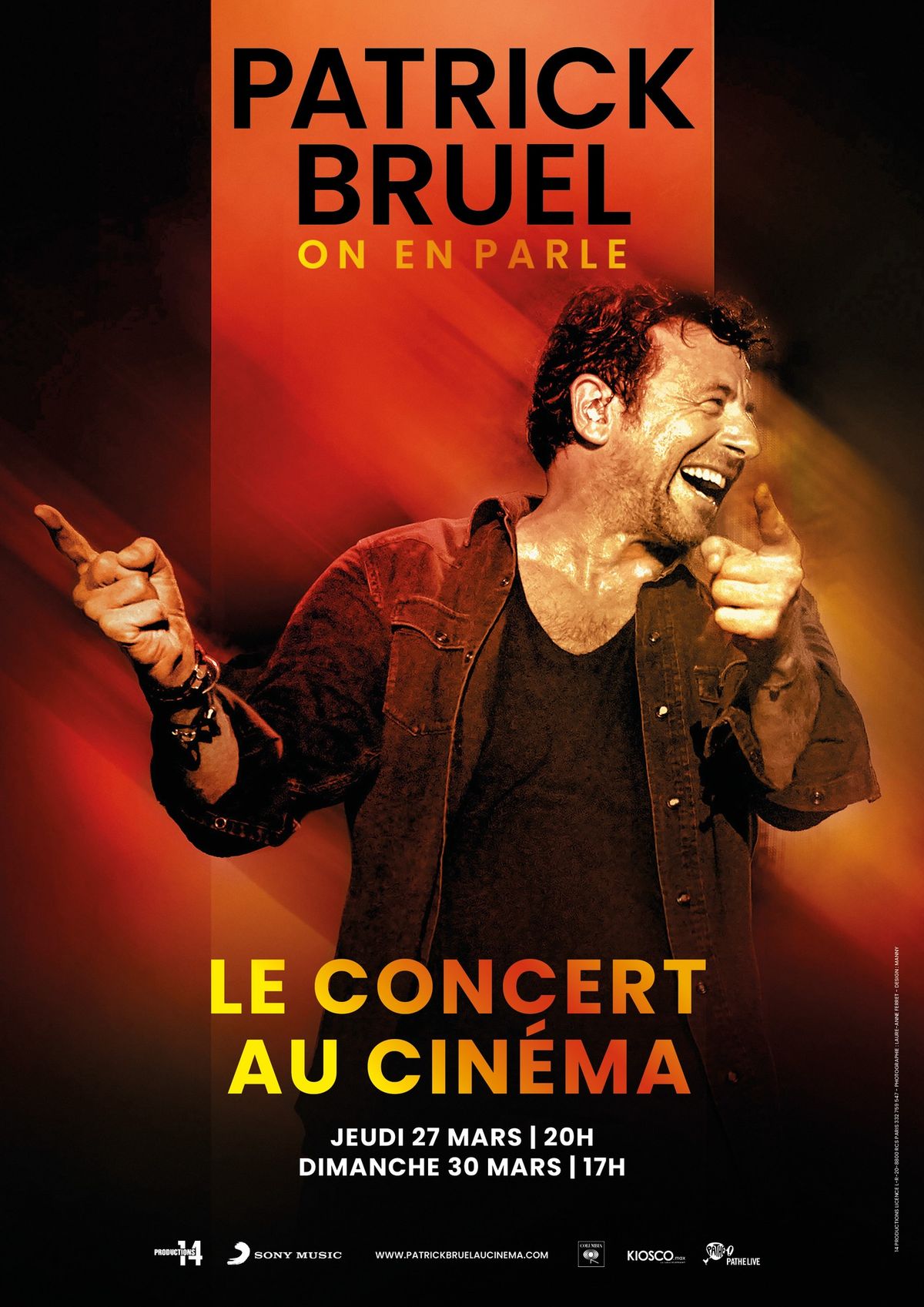 Patrick Bruel - Concert sur grand \u00e9cran