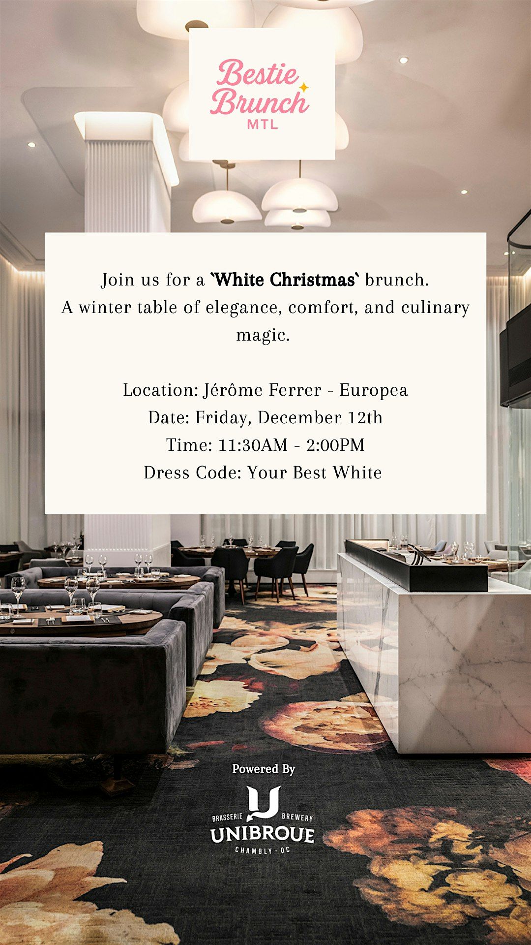 Bestie Brunch MTL@ Jerome Ferrer