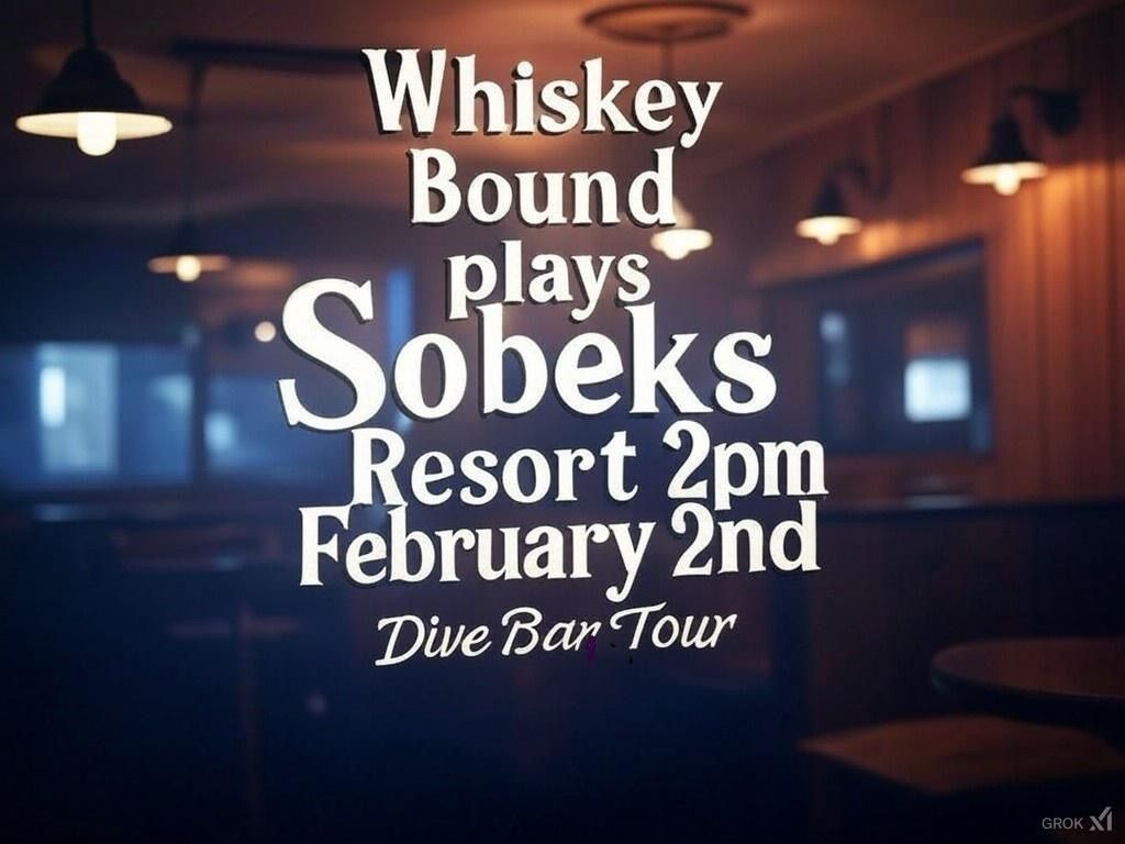 Whiskey Bound at Sobek's Resort Muskego, Wi