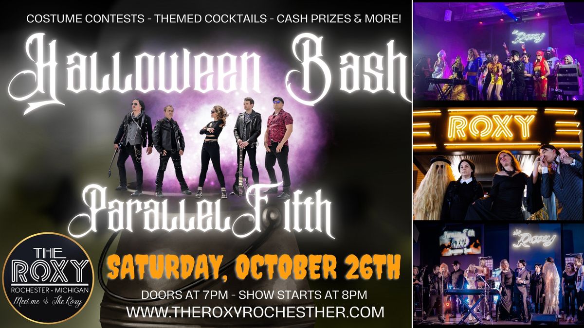 Halloween Bash ft. Parallel Fifth - Saturday Night!