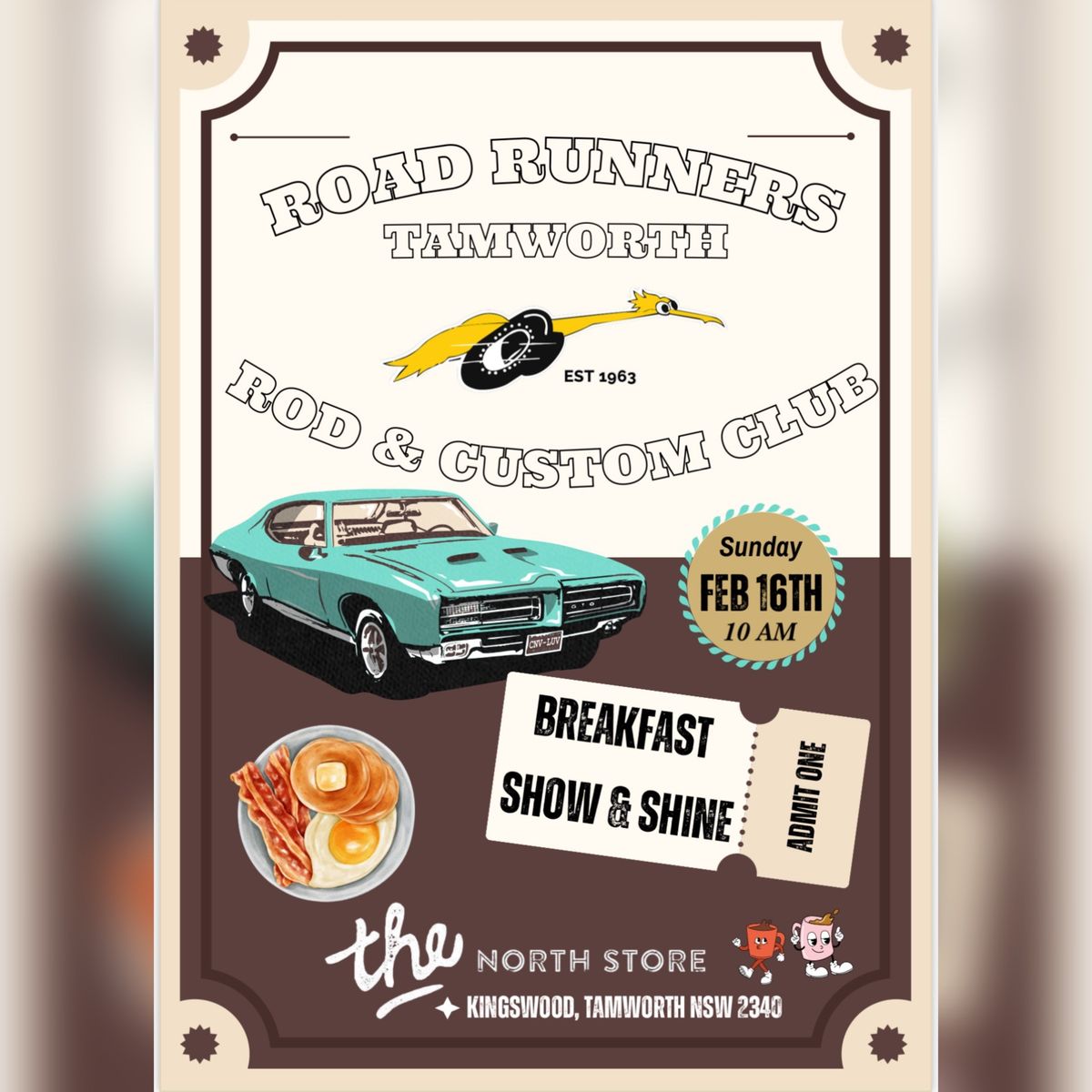 Road Runners Breakfast Show & Shine