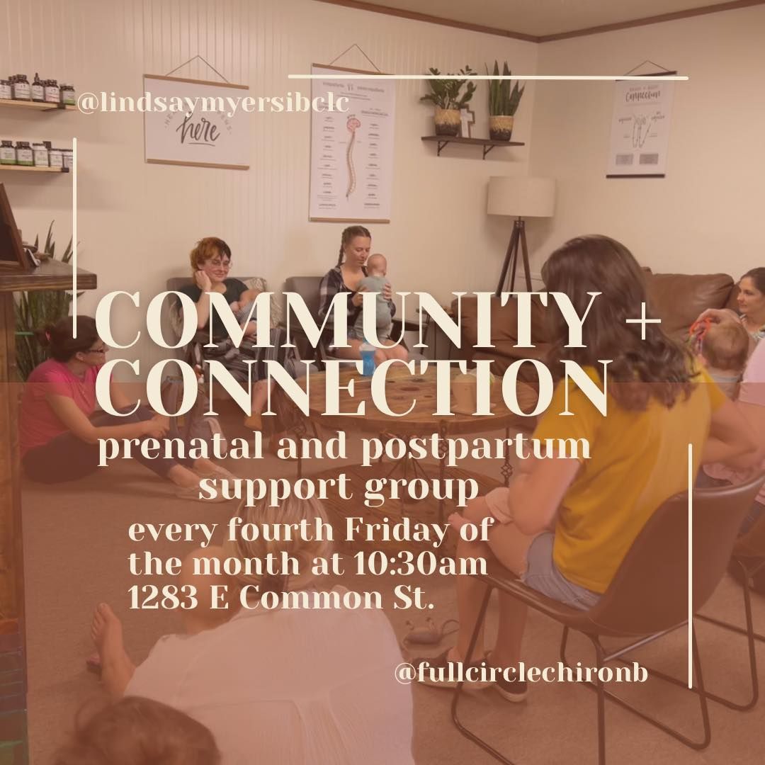 Community + Connection prenatal and postpartum support group 