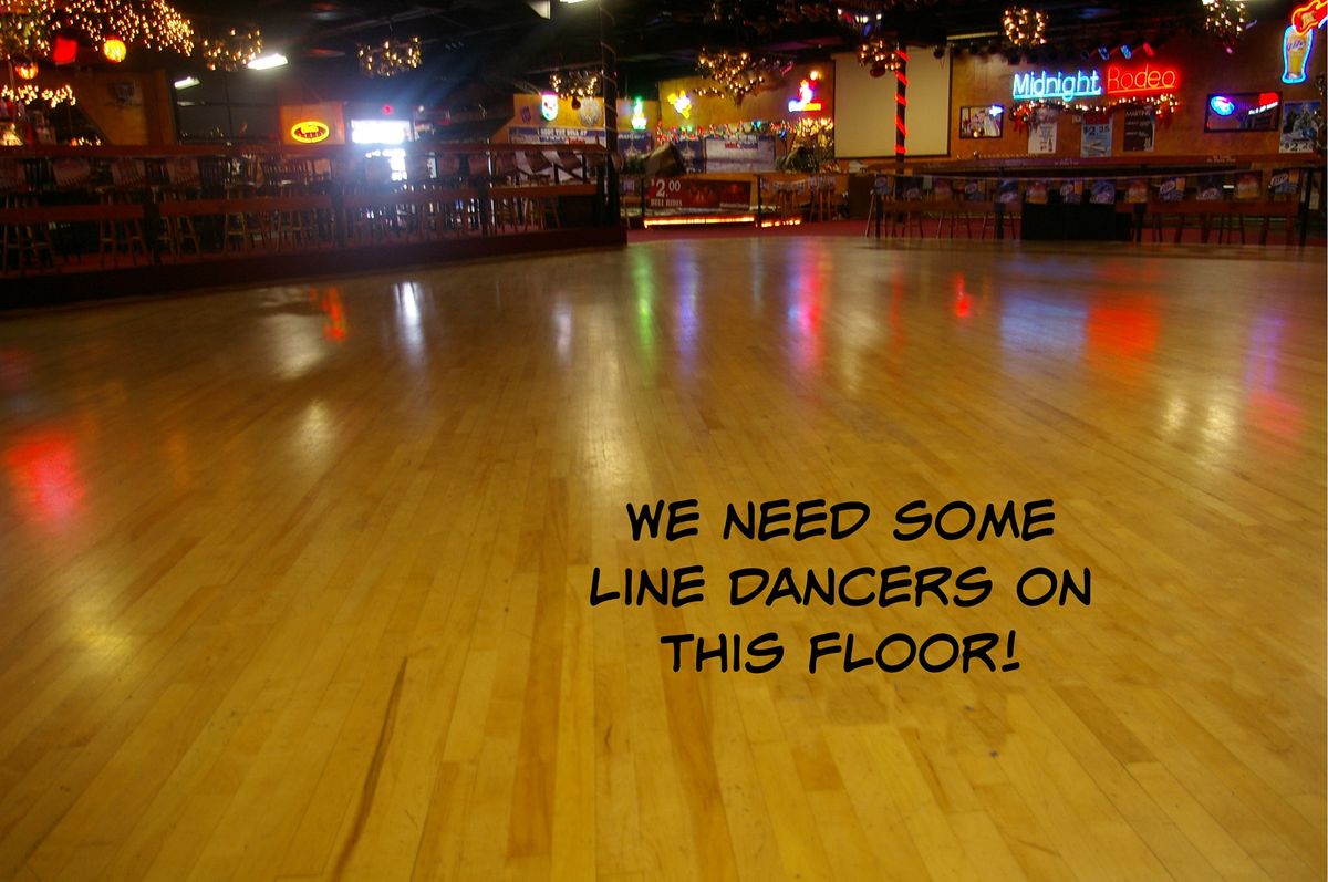 Line dance Class at Midnight Rodeo