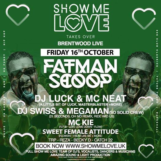 SHOW ME LOVE @ THE BRENTWOOD CENTRE