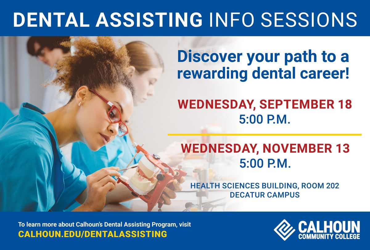 Dental Assisting Info Session