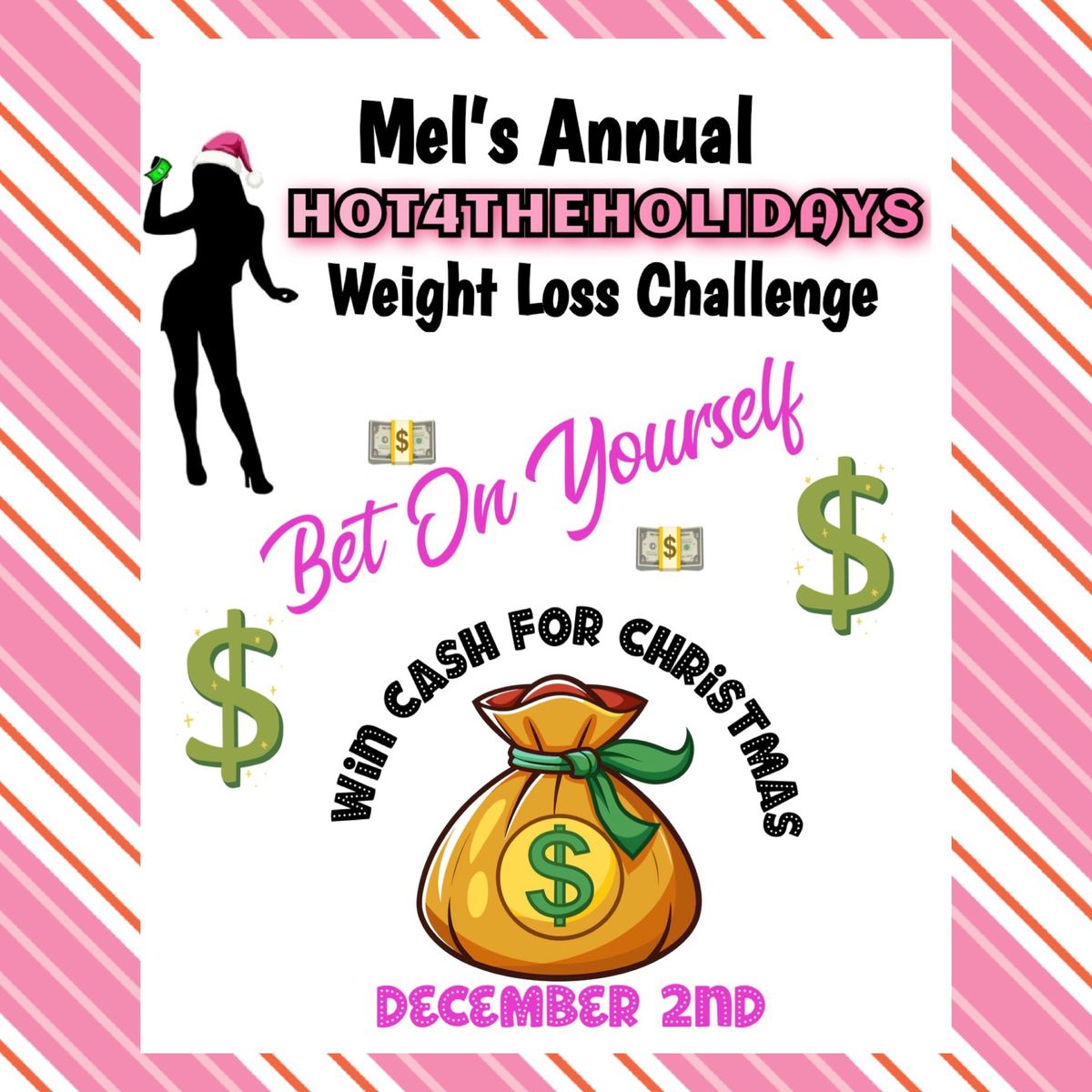 Mel\u2019s Annual Hot4TheHolidays Weight Loss Challenge