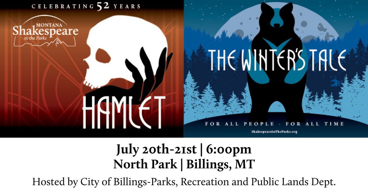 Free Performances of "Hamlet" and "The Winter's Tale" in Billings, MT