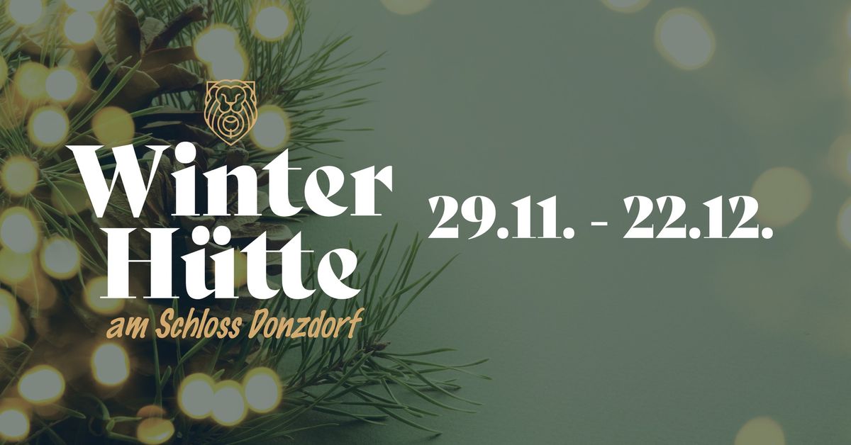 Opening Winterh\u00fctte am Schloss Donzdorf