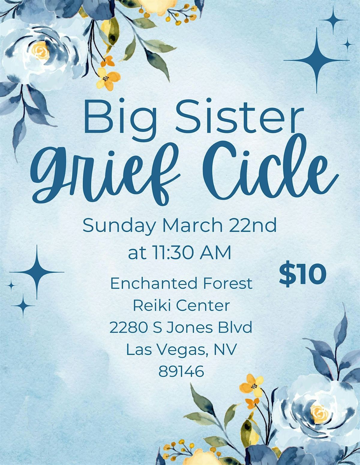 Big Sister Grief Circle with Kristalina