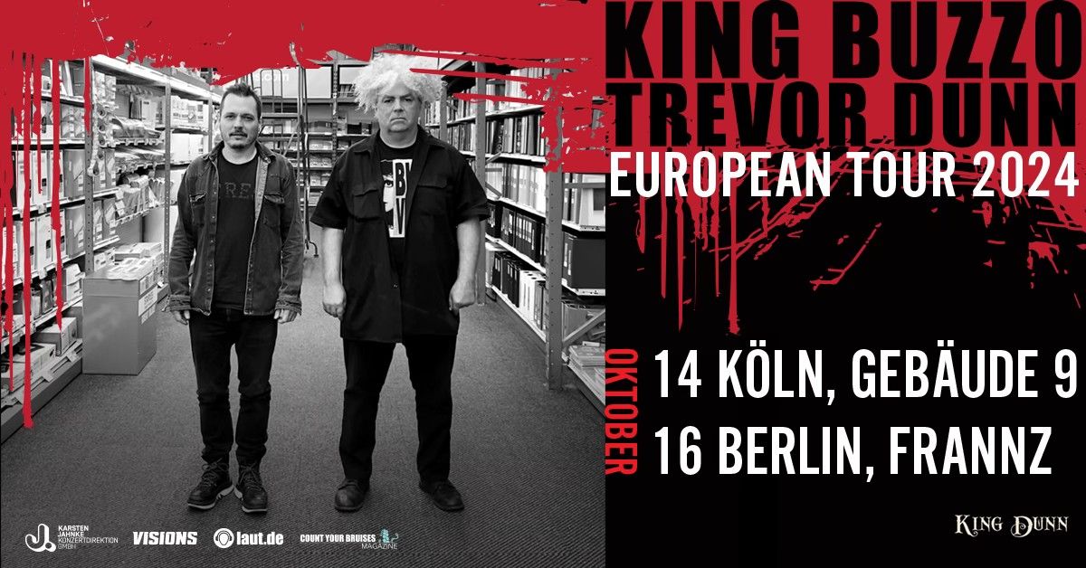 Buzz Osborne x Trevor Dunn | King Dunn Tour 2024 | K\u00f6ln