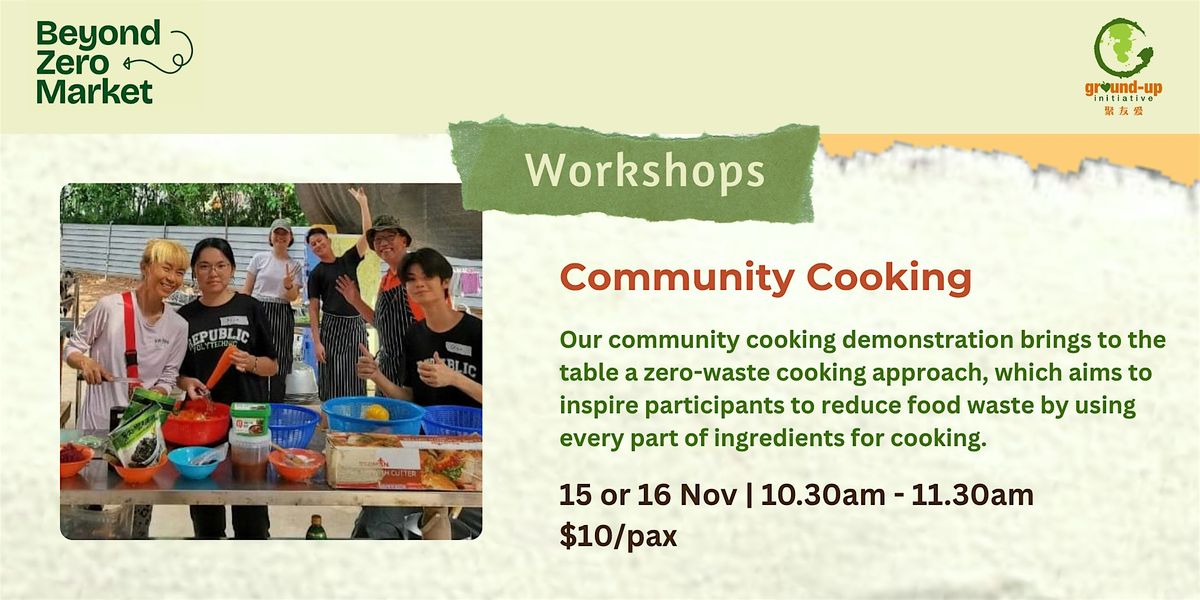 [Beyond Zero Market] Community Cooking
