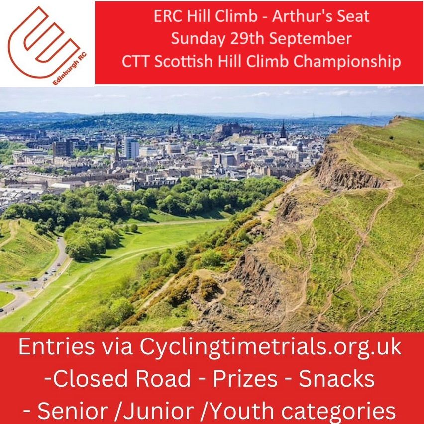 ERC Hill Climb  - Arthur's Seat - Hosting CTT Scottish Champs