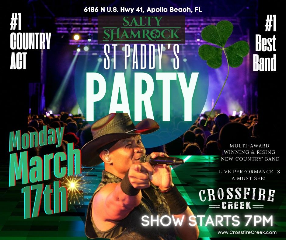 Salty Shamrock Weekend | Crossfire Creek Show (New Country Band)