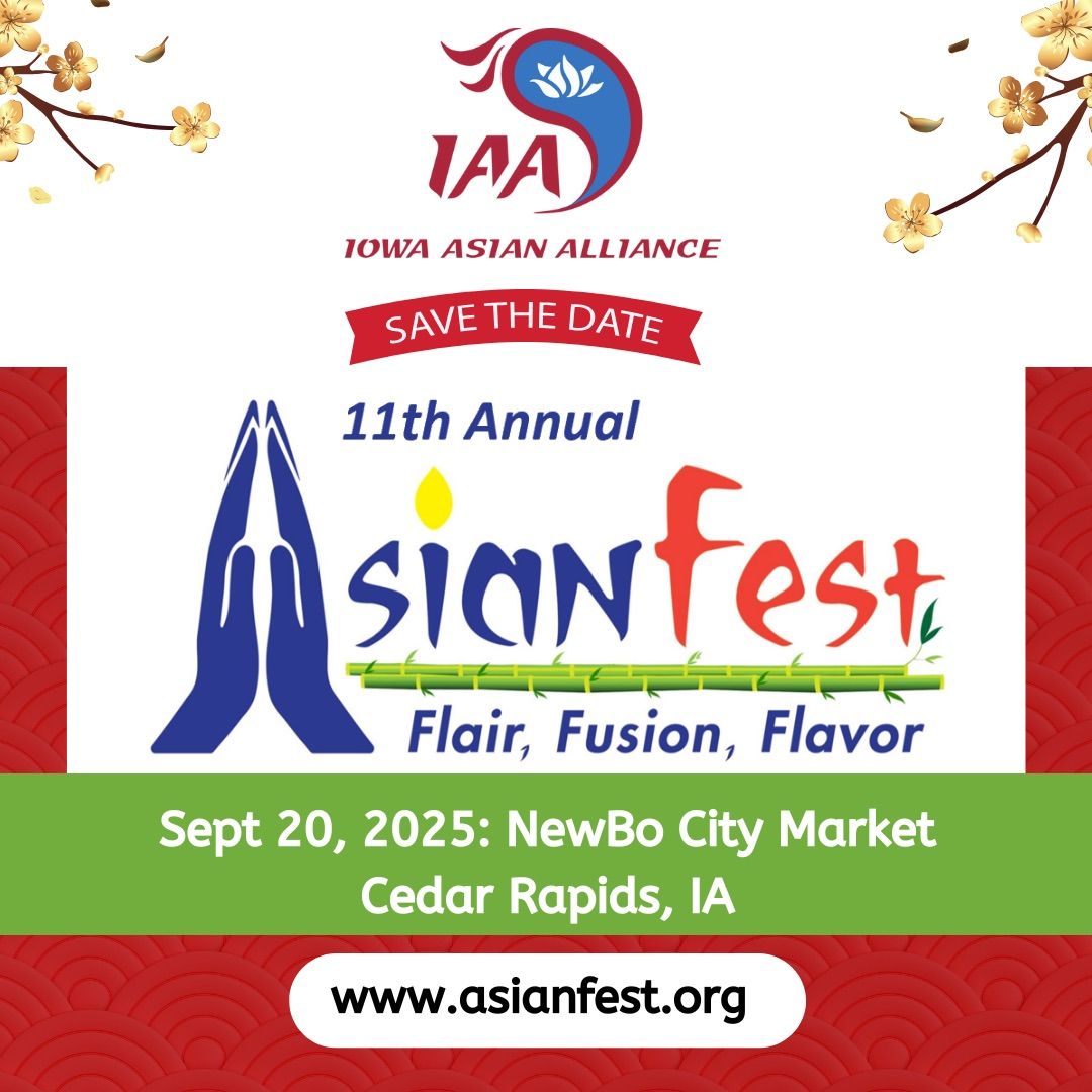 11th Annual AsianFest hosted by Iowa Asian Alliance