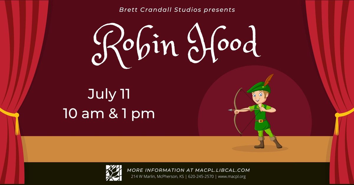 Brett Crandall Studios: Robin Hood
