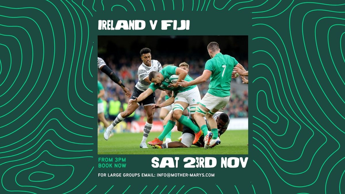 IRELAND V FIJI 