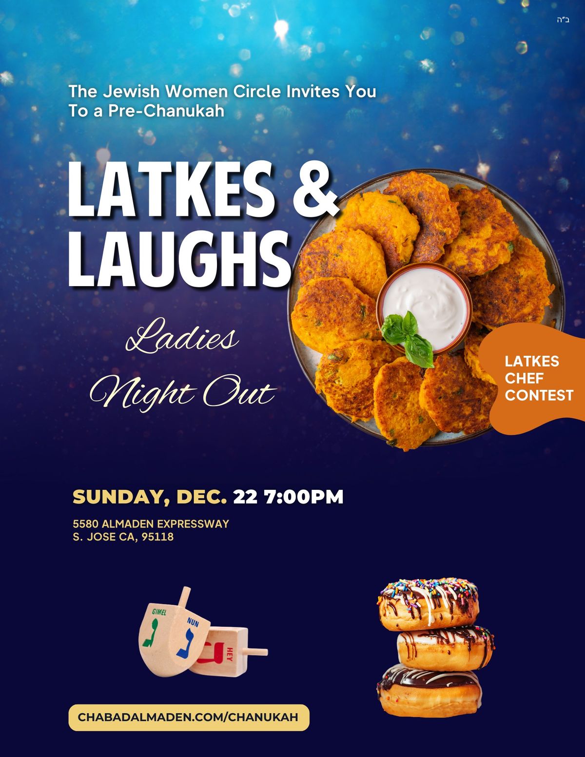 Latkes & Laughs - Ladies Night Out