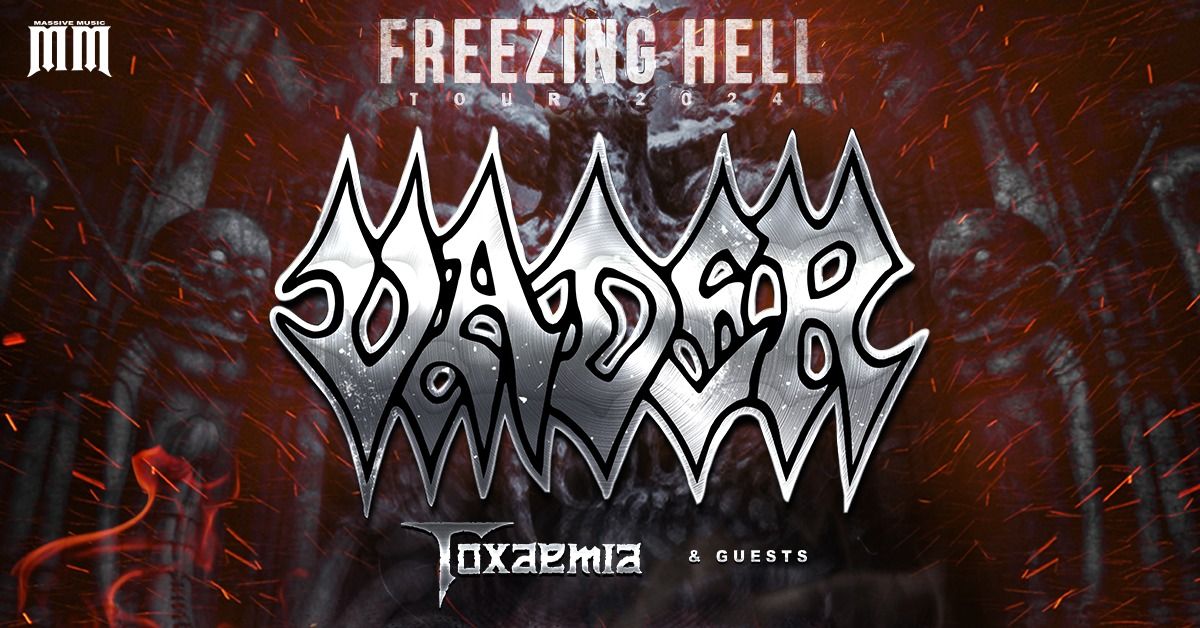 Vader + supports - Freezing Hell Tour 2024 | T\u00f8jhuset | Fredericia