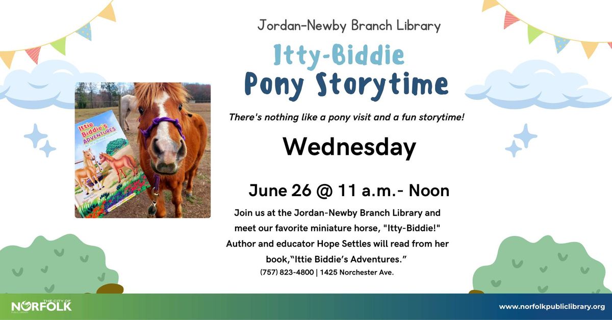 Itty-Biddie Pony Storytime