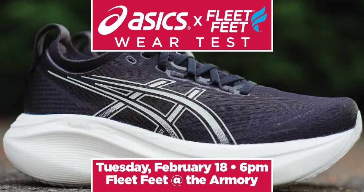 ASICS x Fleet Feet Wear Test