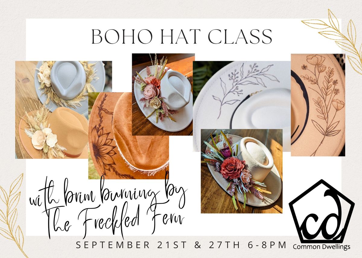 Boho Hat Classes