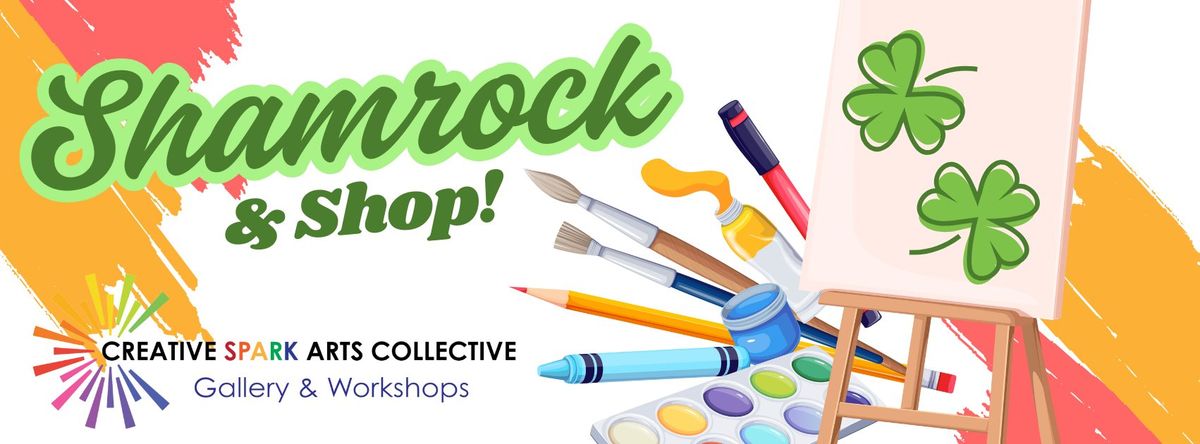 \ud83c\udfa8 Shamrock & Shop: A Festive Stop at Creative Spark Arts!