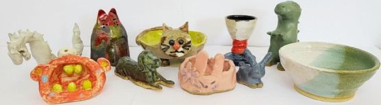 School Holiday Pottery Programme, 7-14 years