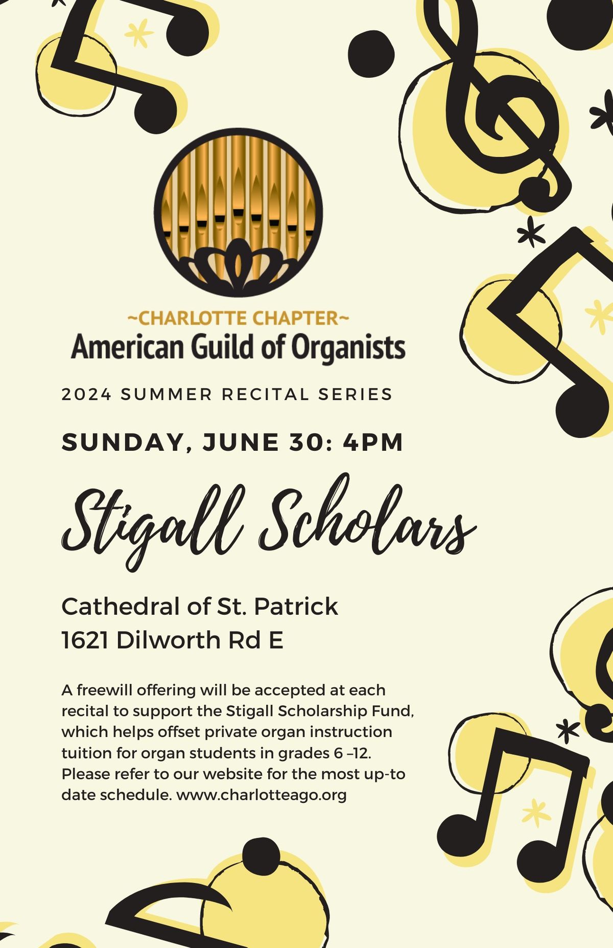 Recital: Stigall Scholars
