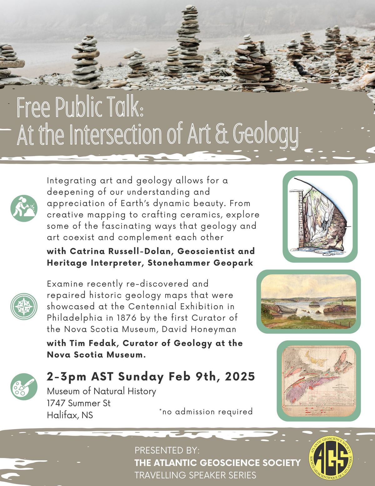 Free Public Geology Talk - At the Intersection of Art and Geology