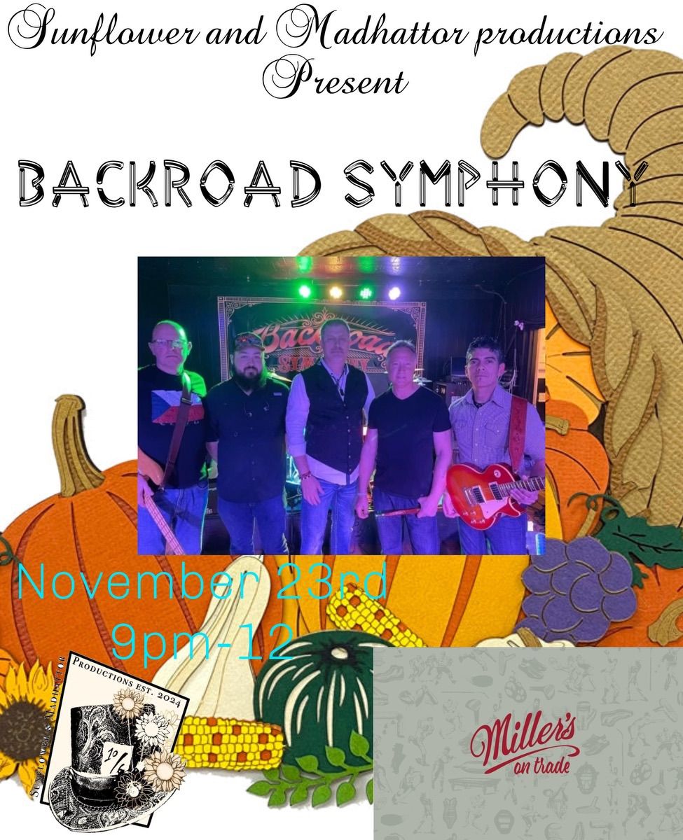 Backroad Symphony returns to Millers on Trade