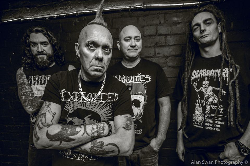 THE EXPLOITED l Backstage M\u00fcnchen